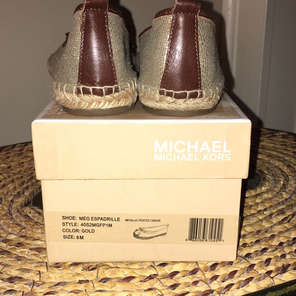 MICHAEL Michael Kors Meg Metallic Espadrilles - Picture 4 of 7